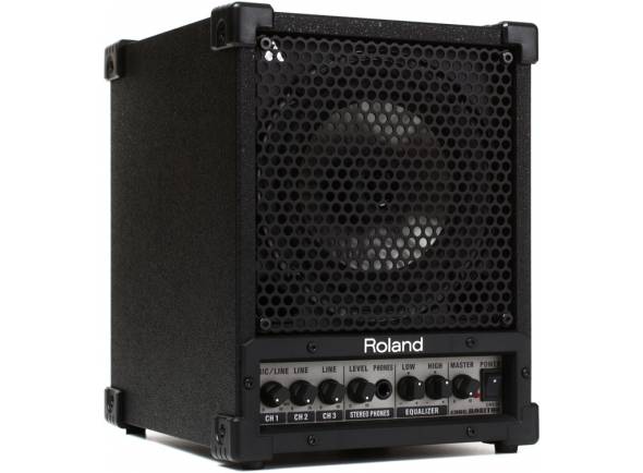 Roland CM-30 Cube Monitor Coluna amplificada monitor estúdio portatil pilhas estereo